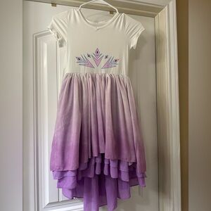 Taylor Joelle Ice Palace Dress Elsa frozen size 7 EUC
